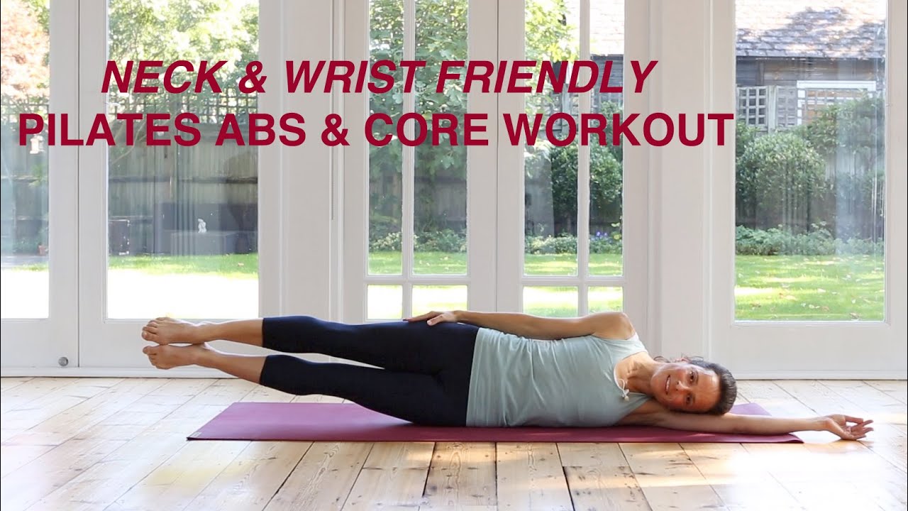 Pilates Abs & Core Workout - Neck & Wrist Friendly 30 mins