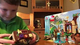 Lego 41149 Moana's Island Adventure set Time lapse Speed Build