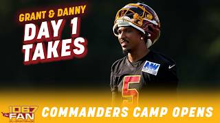 What Did We See on Day 1 of Commanders Camp? | Grant & Danny