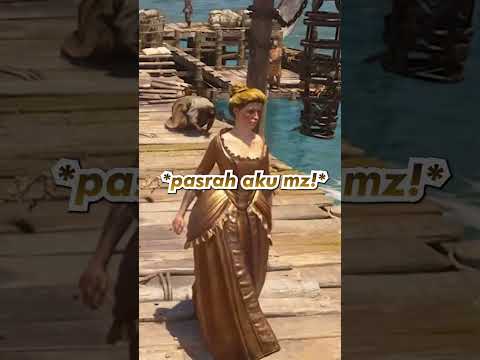 The lady in Assasin's Creed can do parkour #assassinscreed