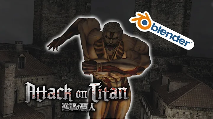 ATTACK ON TITAN - Animation test - Blender Animation