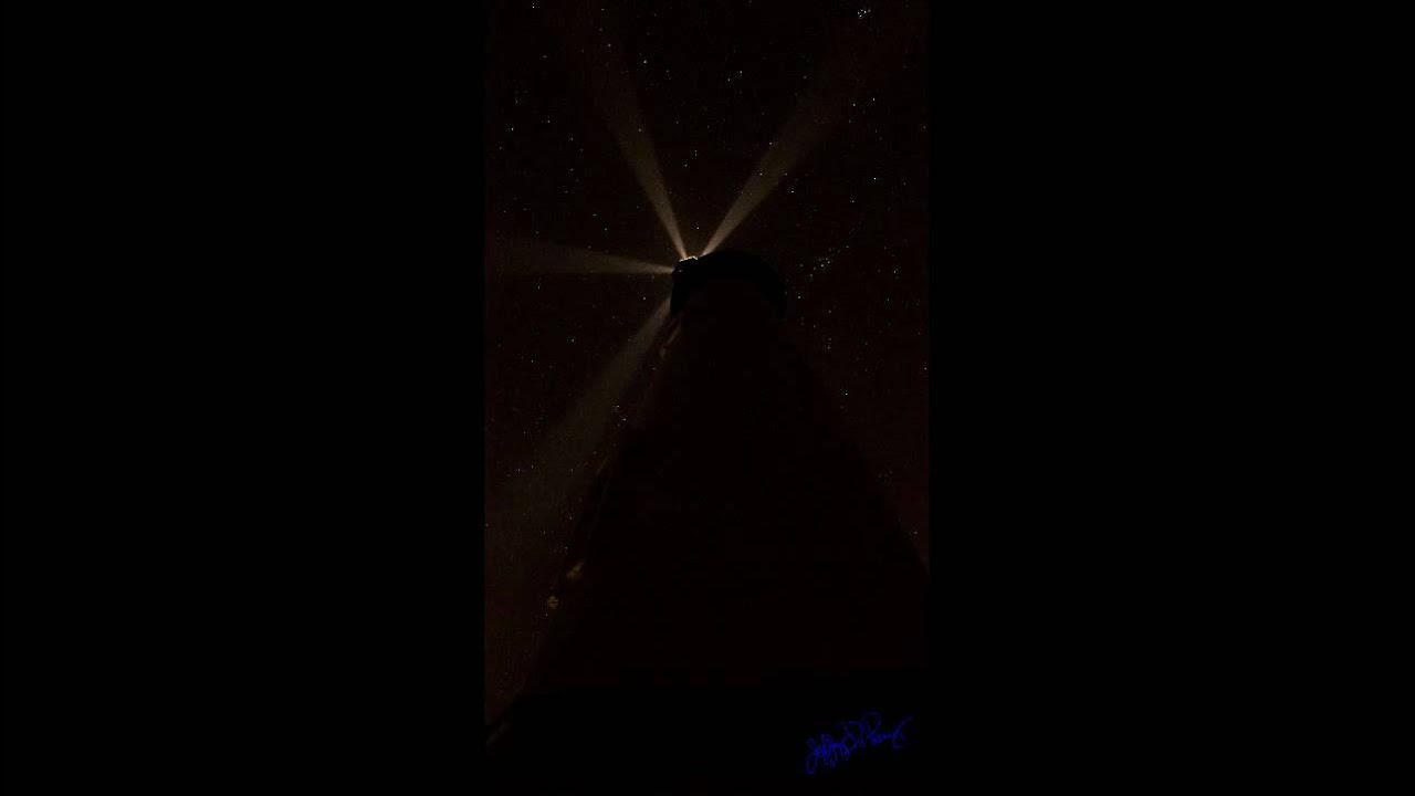 Pigeon Point Lighthouse night timelapse