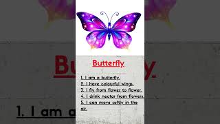 Butterfly I Colourful butterfly I 5 Sentences Practice I English through Story II Talk Through Tales