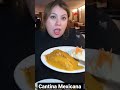 extranjera visita cantina en México 🇲🇽