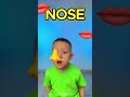 Sing & Point: Learn Your Face with Me! 🎶👉😊 #Shorts #Kids #Fun