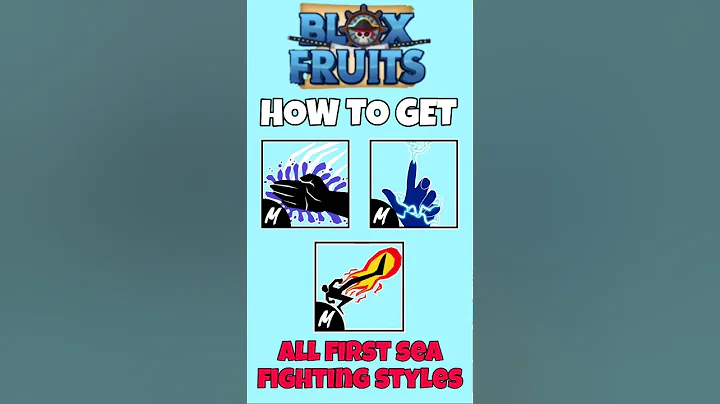 How to get all three first sea fighting styles | #roblox #bestfruits #bloxfruits #fightingstyle