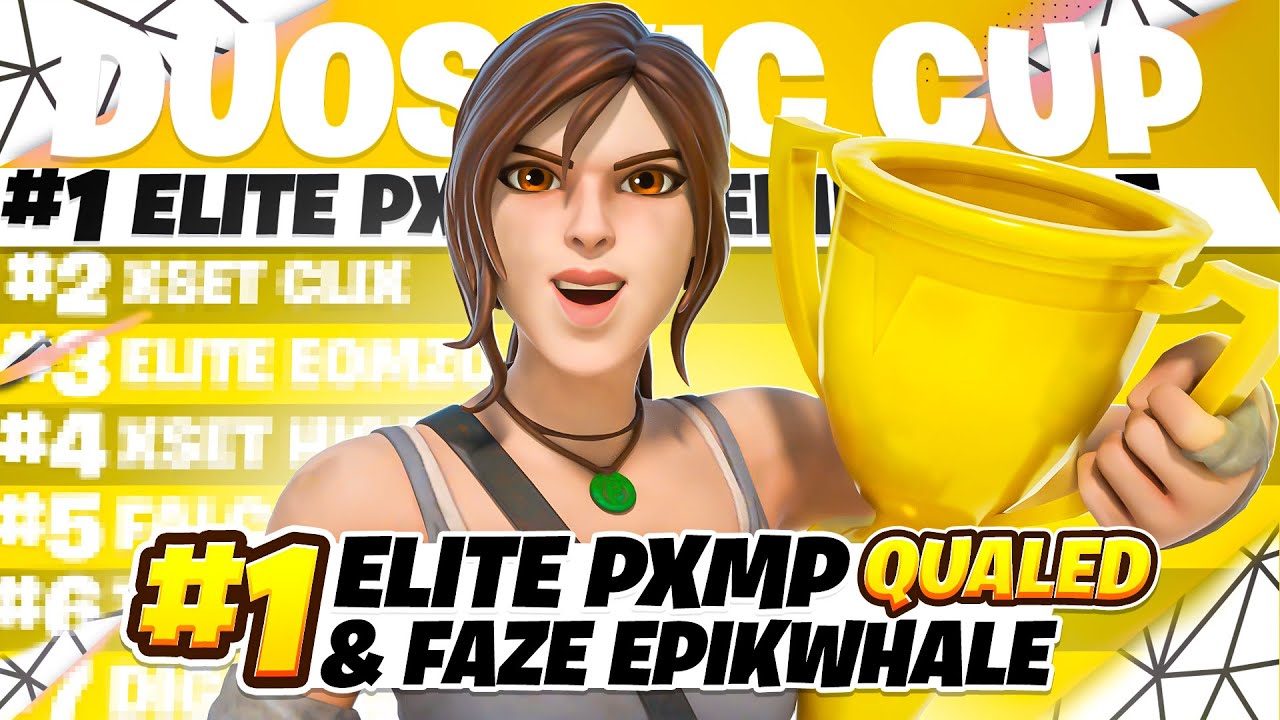 КАК Я ДОМИНИРОВАЛ В DUO VICTORY CASH CUP с EpikWhale 😈 | Elite Pxmp