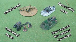 Whats the BEST way to base your Bolt Action artillery?