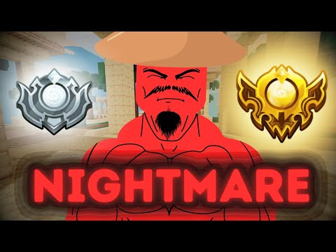 I Solo Queue D RANK AGAIN And Finally Got GOLD RANK Roblox Bedwars