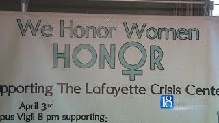 We Honor Women Candle Light Vigil