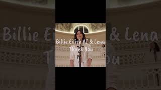 Billie Eilish AI & Lena - Thank You (Acoustic) #billieeilish #shorts #lena