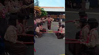 Pramuka - Melatih Kerjasama, keseimbangan dan kekuatan #shorts #pramuka #sekolah #belajar #smk