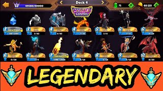 All The Legendary Cards in One Deck? Castle Crush 