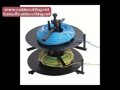 4-Layer Wire Cable Feeder Coil Payoff Reel for Wire Stripping Machine and Coil Winding