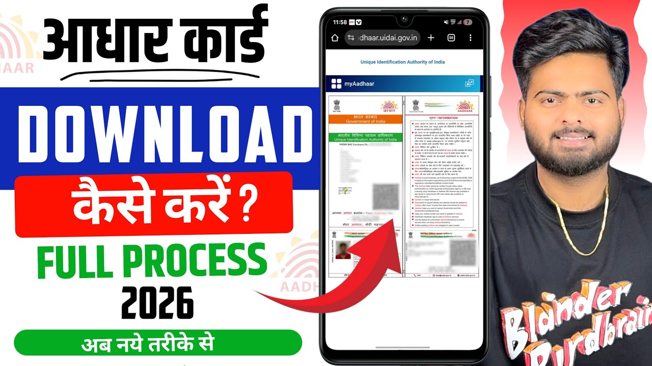 Aadhar Card Kaise Download Karen | How To Download Aadhar Card Online | Aadhar Card Download