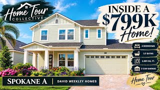 Inside a $799,999 Florida Home! 🏡 | Spokane A by David Weekley Homes | Home Tour