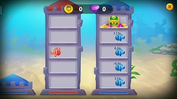 Save fish from 6 fish and 1 fish / Fishdom mini game part-10