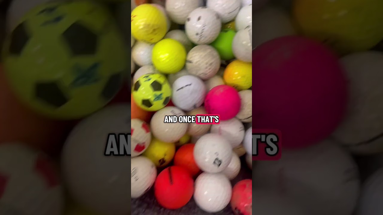 We should be selling golf balls for more 🤣 