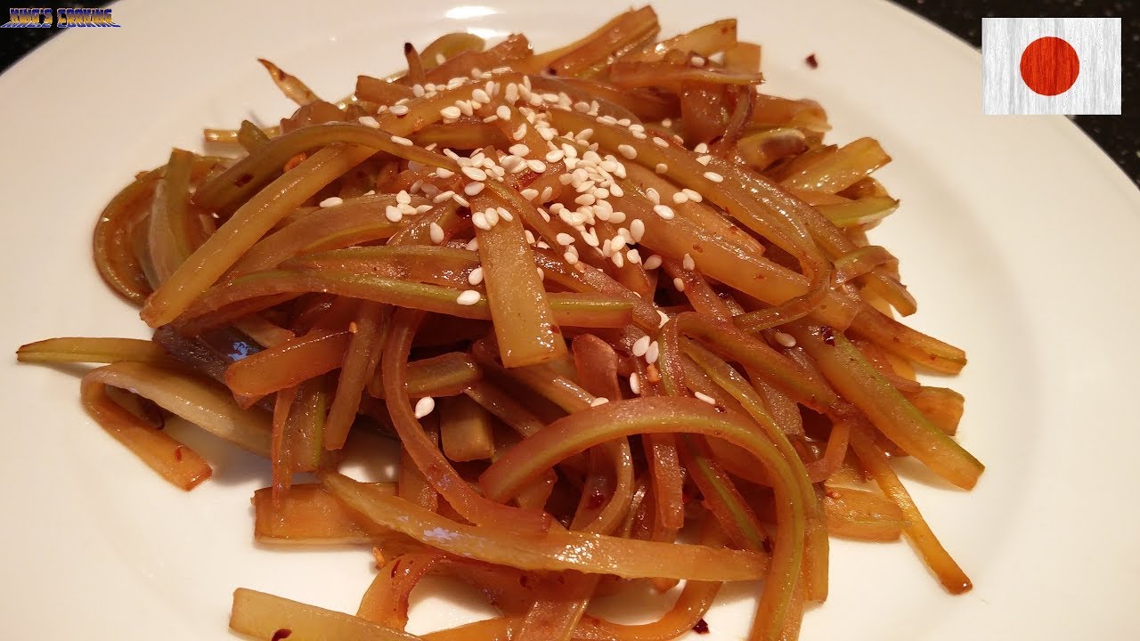 Japanese Celery Side Dish YouTube