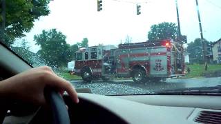 Engine 22-2 Responding To An Automatic Fire Alarm