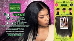 Janet Collection 1 Pack Solution Bundles + Frontal | Beauty Supply Hair | Stocking Cap Method