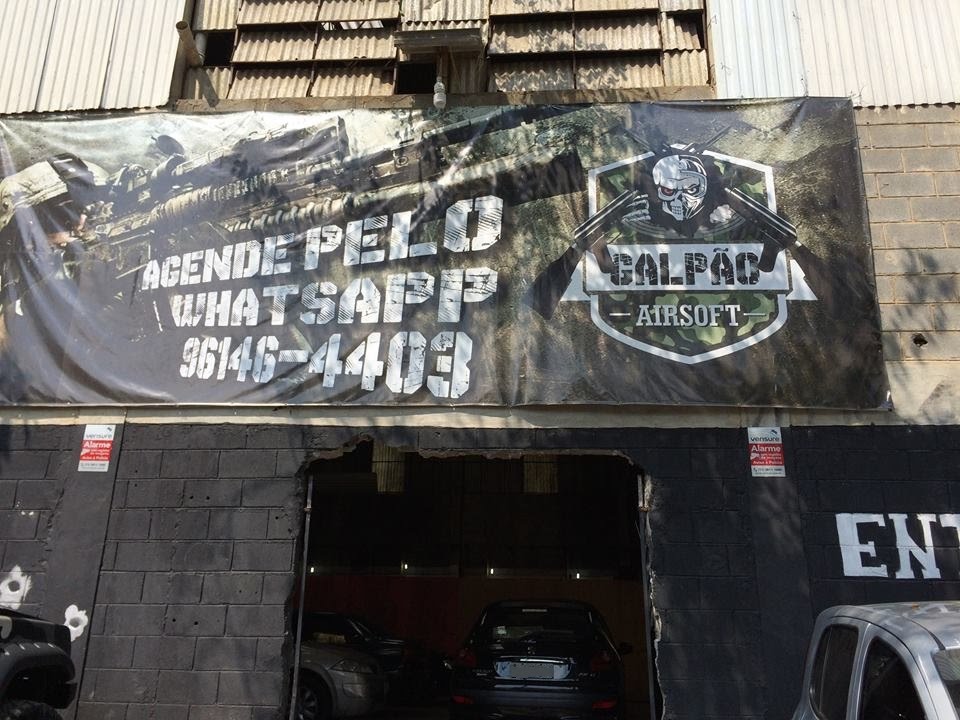 Galpão Airsoft - Labirinto Suspenso - Guarulhos - CQB Tenso