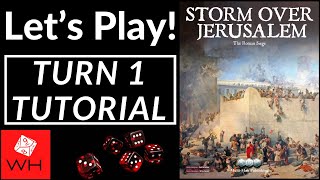 Let's Play! Storm over Jerusalem: The Roman Siege (Turn One Tutorial)