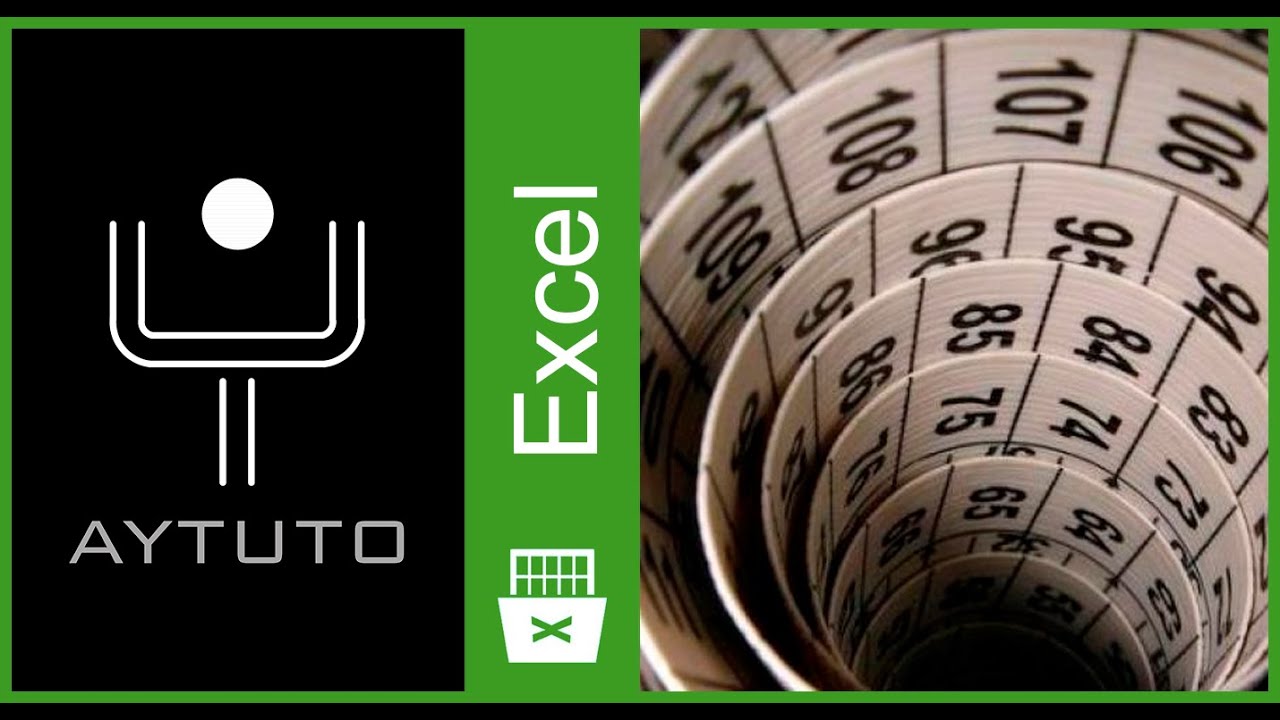 Crear Una Serie Larga De N meros Consecutivos En EXCEL YouTube