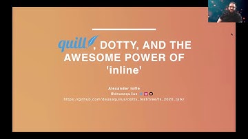 Quill, Dotty, And The Awesome Power of 