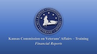 KCVA Training - Financial Reports