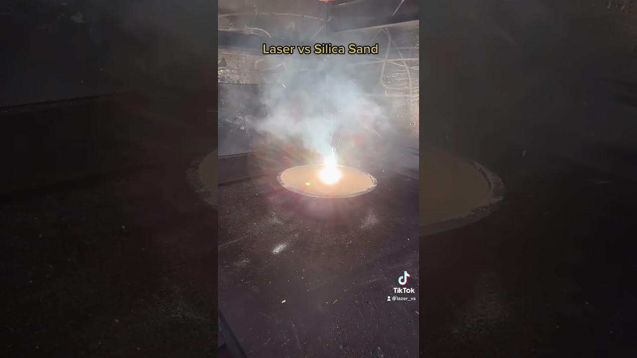Laser vs Silica Sand