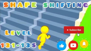 SHAPE SHIFTING ONLINE GAME PLAY | GAME LEVEL 131-135 | MOST POPULAR INDIAN GAME | @Swastikgameplay