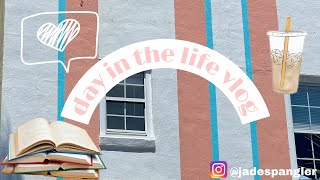 day in the life vlog (bookstore & more)