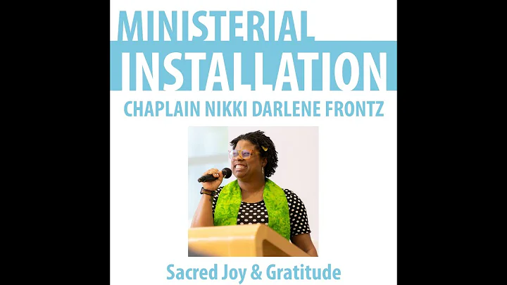 Symposium Week Fall 2022 - Installation of Chaplai...