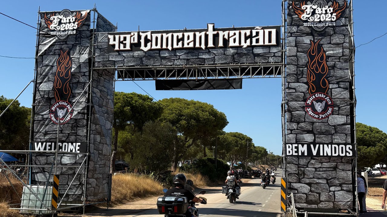 Fui a 43ªCONCENTRAÇÃO de FARO 2025.