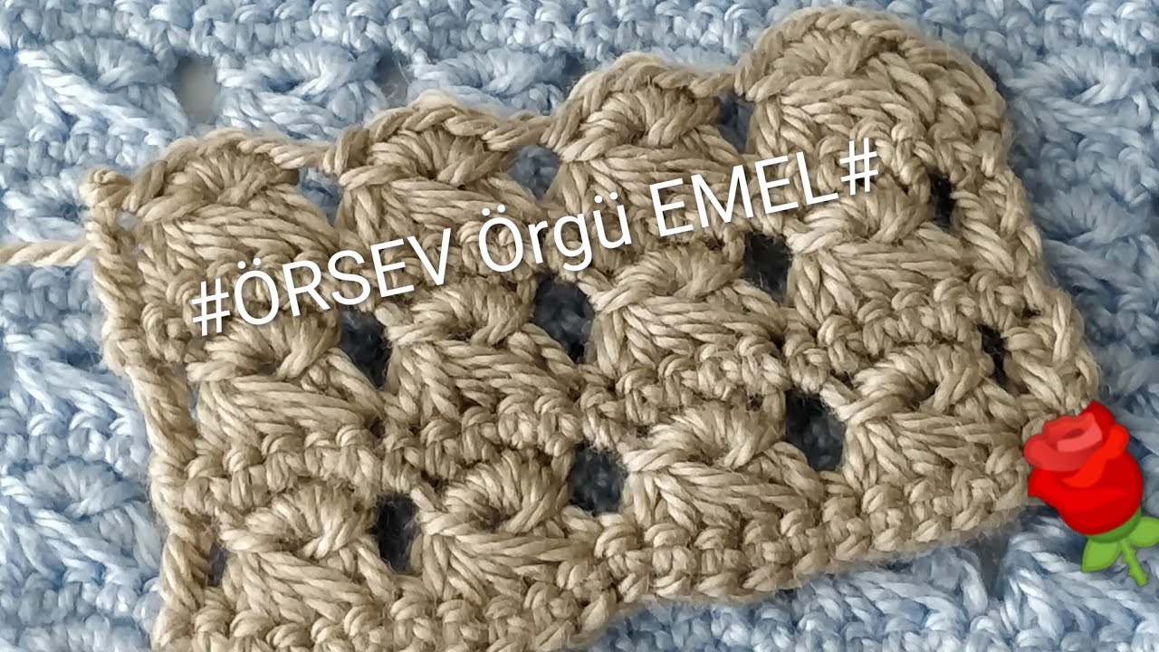 Tığişi KOLAY Örgü Modeli, Yelek Ceket Çanta Battaniye Farklı projelerde rahatlıkla kullanılabilir