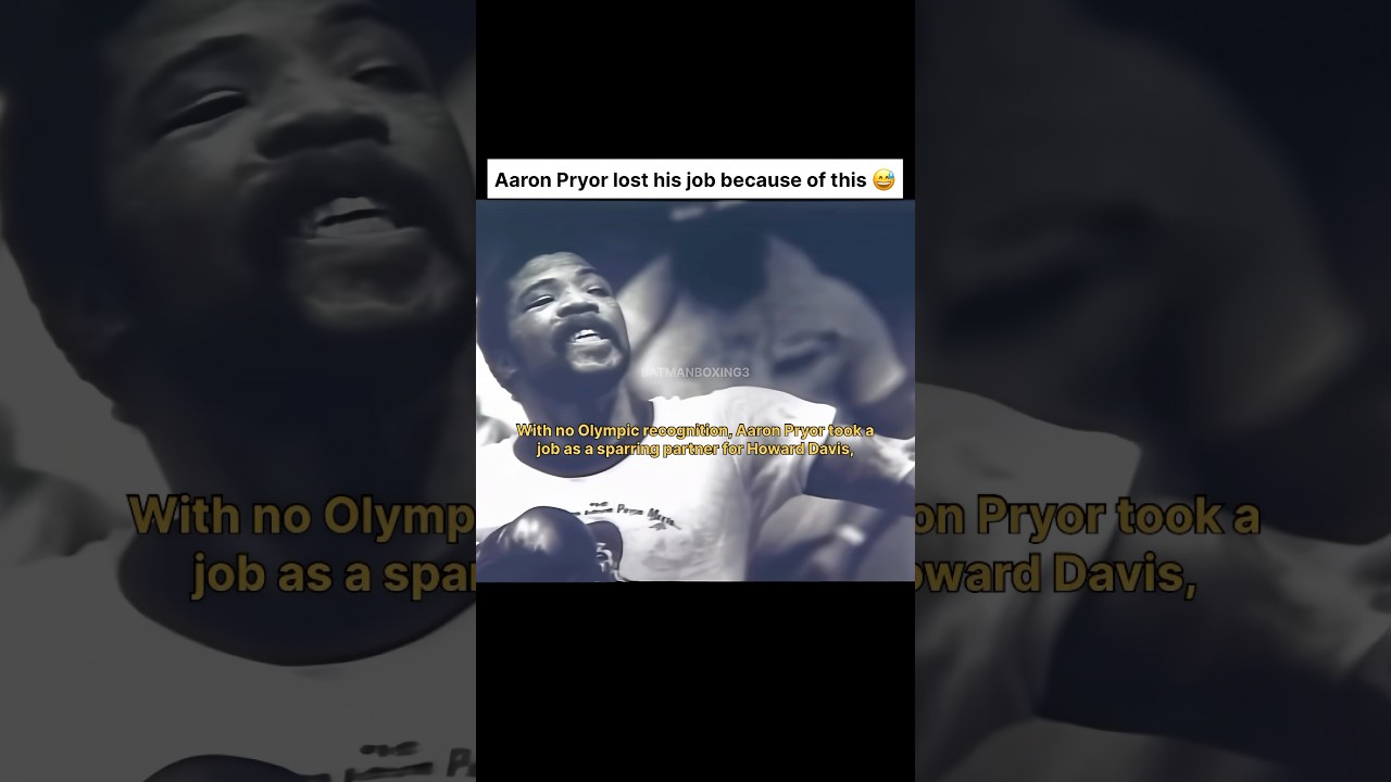 Aaron Pryor lost his job because of this😅