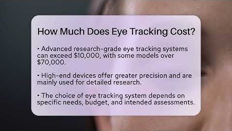 How Much Does Eye Tracking Cost? - Optometry Knowledge Base