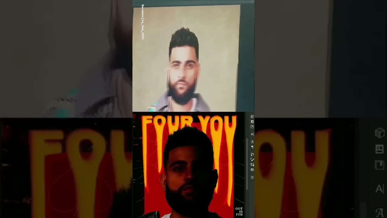 FOUR YOU KARAN AUJLA NEW EP POSTER SHOOT !