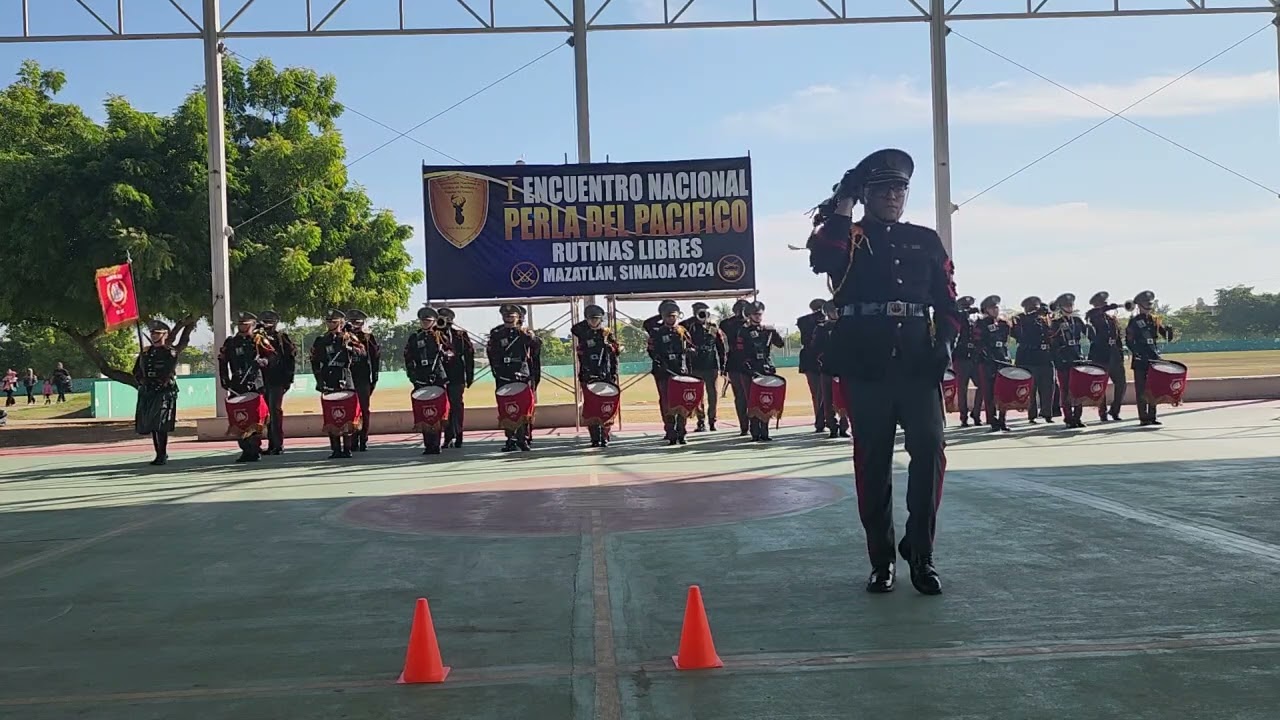Banda de Guerra Legión del Mar, Sub Campeones, Perla del Pacífico Rutinas Libres 2024.