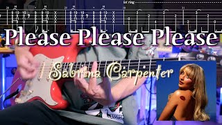 【Tabs】Please Please Please / Sabrina Carpenter Guitar Cover【Play Along】