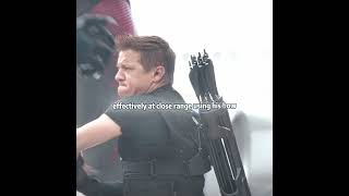 Why does Hawkeye never run out of arrows? #usa #marvel #avengers  #film