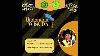 Undangan Wisuda edisi coba