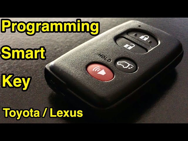 Know Your Toyota  Smart Key System 