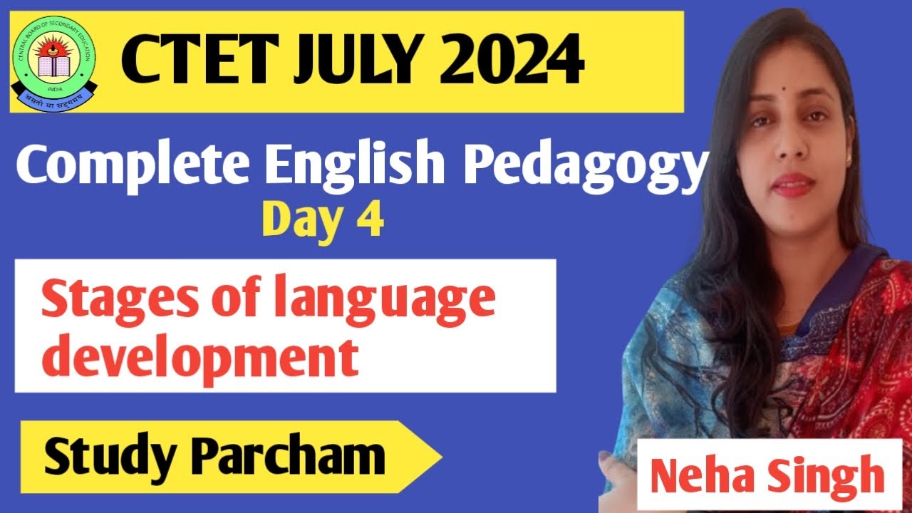 Complete English Pedagogy II CTET JULY 2024 II Topic Wise II Language ...