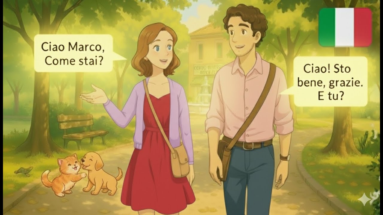 99 Basic Italian Conversations for Beginners (A1-A2) | Real-Life Italian Dialogues | Vita Italiana |