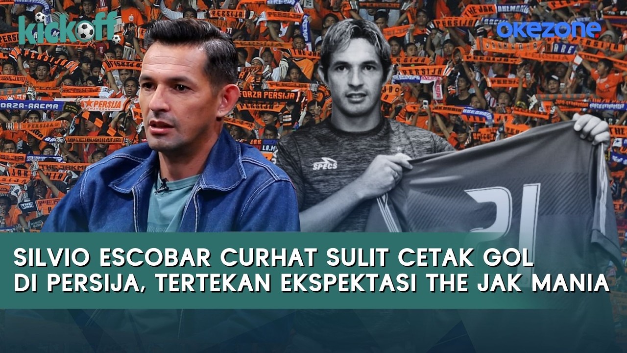 Silvio Escobar Curhat Sulit Cetak Gol di Persija, Tertekan Ekspektasi The Jak Mania