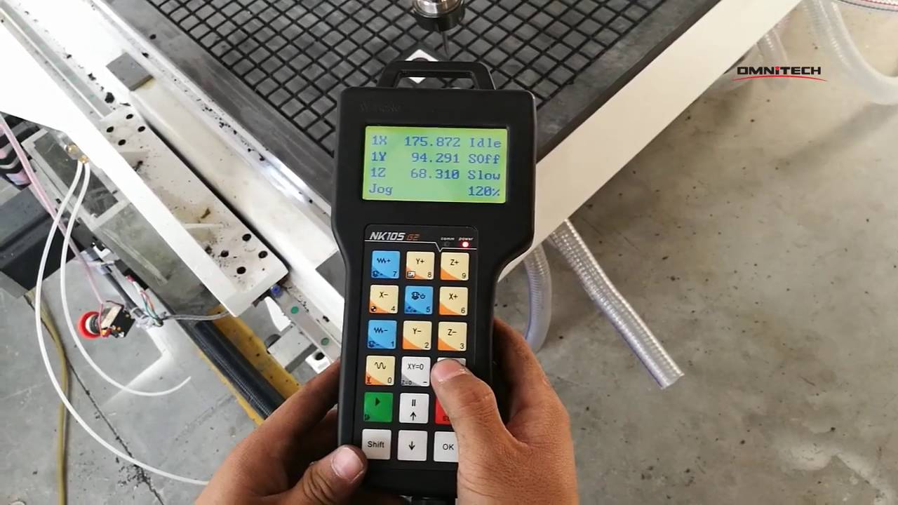 How to change tool calibration direction for cnc router NK 105 control ...