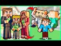 24 SAAT BOYUNCA DELİ AİLESİ ALPERENİ EVLAT EDİNDİ! 😂 - Minecraft ZENGİN FAKİR HAYATI