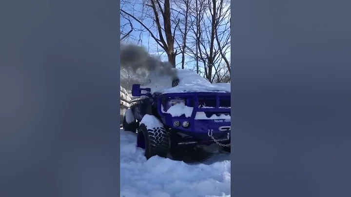 Hood Stacked 7.3 Cold start!